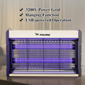 Wall-Mounted Electric Insect Killer – Indoor/Outdoor UV Bug Catcher