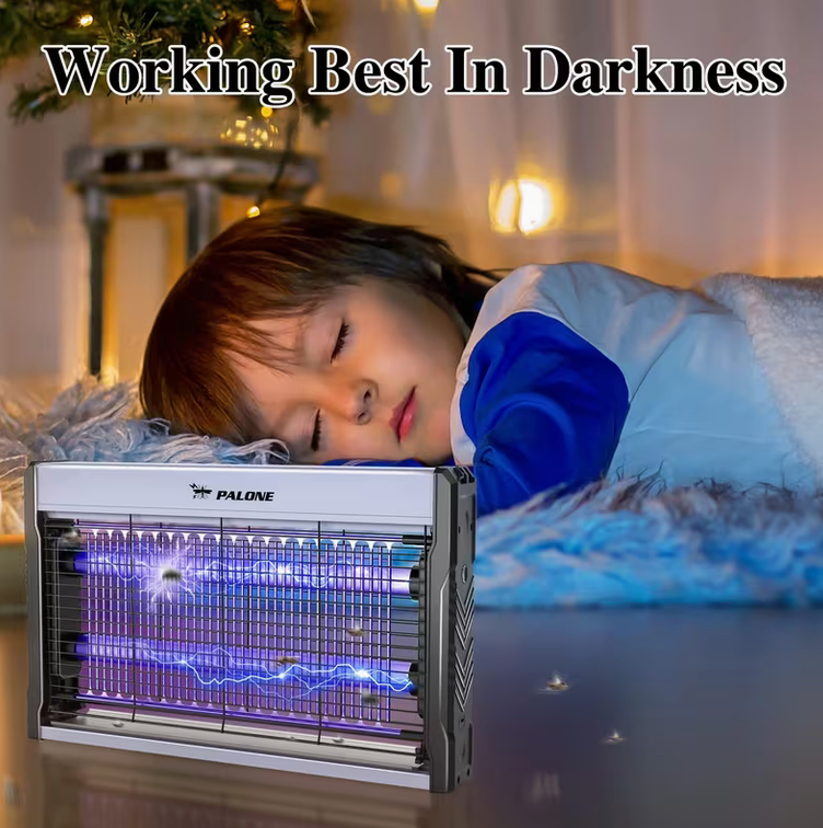 Wall-Mounted Electric Insect Killer – Indoor/Outdoor UV Bug Catcher