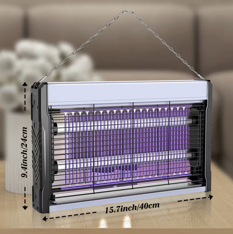 Wall-Mounted Electric Insect Killer – Indoor/Outdoor UV Bug Catcher
