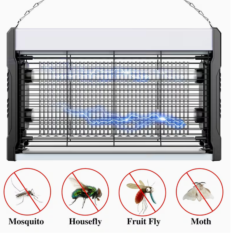 Wall-Mounted Electric Insect Killer – Indoor/Outdoor UV Bug Catcher