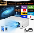 Portable 1080P Mini Projector – HDMI, USB & Smartphone Compatible, Home Theater Movie Projector